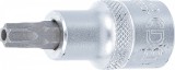 BGS technic Biztonsági Torx bitfej, 1/2", fúrt. T45, 53 mm hosszú (BGS 4327)