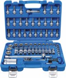 BGS technic Dugókulcs készlet colos méretekkel, 3/8”, 1/4”–15/16”, 61 részes (BGS 2215)