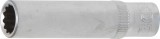 BGS Technic Dugókulcs, tizenkétszögletű, mély | 6,3 mm (1/4") | 8 mm (BGS 10708)