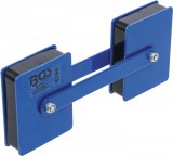 BGS technic Erősített kettős mágneses tartó | állítható szög | 22,7 kg (BGS 6784)