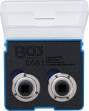 BGS technic Fékdugattyú-visszaállító adapter készlet | univerzális | 2 és 3 csapszeggel | 2 darabos (BGS 6661)