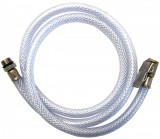 BGS technic Fujtató tömlő, 1m, BGS 3242 pisztoly fogós levegőfújóhoz (BGS 3242-1)