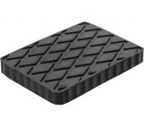 BGS technic Gumipogácsa | csápos emelőhöz | 160 x 120 x 20 mm (BGS 7036)