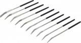 BGS technic Gyémánt reszelő készlet hajlított 10 részes 140x3mm (BGS 1921)