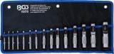BGS technic Lyukasztó készlet | 2 - 22 mm | 15 darabos (74570)