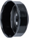 BGS technic Olajszűrő leszedő kupak, fekete véggel, 65 mm x P14 (BGS 1047)