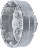 BGS technic Olajszűrő leszedő kupak, öntött alumínium, 64 mm x P14 (BGS 1042)