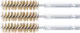 BGS technic Sárgarézkefe készlet | 13 mm | 1/4" | 3 darabos | a BGS 3078 kefekészlethez (BGS 3078-13-M)
