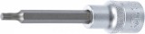 BGS technic Spline típusú bitfej, 1/2", hossza: 100mm, M5 (BGS 4359)