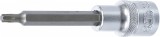 BGS technic Torx bitfej 1/2" nem fúrt, hossza: 100mm, T27 (BGS 4467)