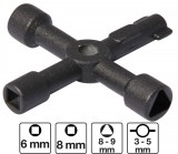 BGS technic Univerzális kapcsolószekrény kulcs (BGS 9803)