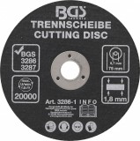 BGS technic Vágótárcsa, 75mm (BGS 3286-1)