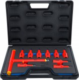 BGS technic VDE-behajtófej készlet | 12,5 mm (1/2") | T-profil (Torx) T20 - T55 | 10 darabos (BGS 7131)