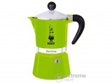 Bialetti 0004972  Rainbow zöld - 3 adagos