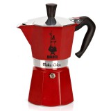 Bialetti 4943 Moka Express 6 személyes piros kotyogós kávéfőző