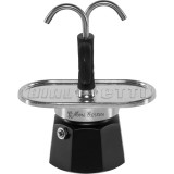 Bialetti Mini Express Mokkafőző 0,09 L Fekete Manuális kávéfőző