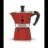 Bialetti Moka Express 3 személyes kotyogós kávéfőző piros (4942) (B4942)