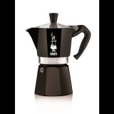 Bialetti Moka Express 6 személyes kotyogós kávéfőző fekete (4953) (B4953)