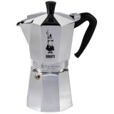 Bialetti Moka Express Mokkafőző 0,55 L Fekete, Ezüst