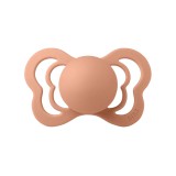 BIBS játszócumi - Couture natúr kaucsuk 0-6 hó barack 1 db tasakban