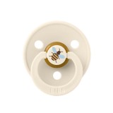 BIBS játszócumi - Studio Méhecske Colour natúr kaucsuk 0-6 hó krémfehér 1db tasakban