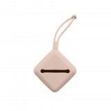 BIBS Szilikon cumitartó, (Púderrózsaszín)