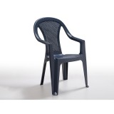 Bica PASADENA 57x55x90 cm műanyag szék, grafit (160 db)