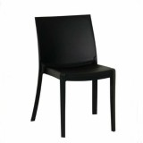 Bica PERLA 46,5x55x82 cm műanyag szék, fekete (23 db)