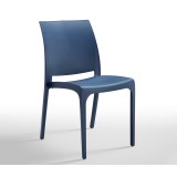 Bica VOLGA 54x46x80 cm műanyag szék, miami kék (25 db)