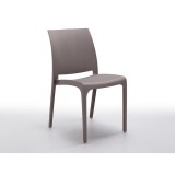 Bica VOLGA 54x46x80 cm műanyag szék, taupe (25 db)