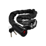 Bicikli lánccal zárható biztonsági zár Trizand 24028 - kerékpár zár, biztonsági eszköz, lánccal zárható biztonsági zár