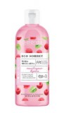 BIELENDA - ECO SORBET Raspberry: Hidratáló és nyugtató hatású málnás micellás arclemosó folyadék 500 ml