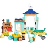 BIG Bloxx Dínó Keltető épület 86 darabos Építőjáték (800057184)