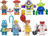 Big Dipper Human Resources Service Co. Ltd. 8 db-os Toy Story 4 jellegű mini figura szett