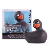 Big Teaze Toys My Duckie Classic 2.0 - játékos kacsa vízálló csiklóvibrátor (fekete)