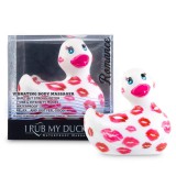 Big Teaze Toys My Duckie Romance 2.0 - vízálló csiklóvibrátor (fehér-pink)
