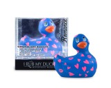 Big Teaze Toys My Duckie Romance 2.0 - vízálló csiklóvibrátor (kék-pink)