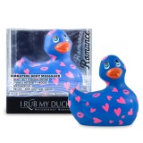 Big Teaze Toys My Duckie Romance 2.0 - vízálló csiklóvibrátor (kék-pink)