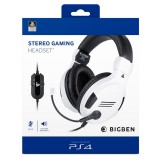 Bigben Interactive Stereo Gaming Headset V3 White (PS4) PS4OFHEADSETV3WHITE