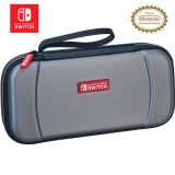 Bigben - Nacon BigBen Deluxe Travel Case, Nintendo Switch, Official, Titanium, Hordozható, Konzol táska