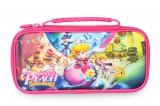 Bigben - Nacon BigBen PPST100 Princess Peach Showtime, Nintendo Switch, Switch Lite, Switch OLED, Rózsaszín-Mintás, Utazótok