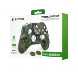Bigben - Nacon BigBen Protection Kit, Xbox Series X|S, Army Camo, Szilikon, Kontroller védő csomag