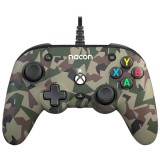 Bigben - Nacon Nacon Pro Compact, Xbox Series X|S, Xbox One, PC, 3D Sound, Terepszínű, Vezetékes kontroller
