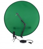 Bigben - Nacon Nacon Streaming Studio Kit 2, USB, 1.5 m Kábelhossz, PC, PS4, PS5, Zöld-Fekete, Streaming Mikrofon Szett