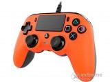 Bigben Nacon PS4 vezetékes kontroller, narancssárga (PS4OFCPADORANGE)