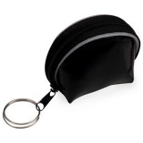 BigBuy Erszényes kulcstartó, fekete