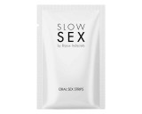 Bijoux Indiscrets Slow Sex - ehető orál szex lapok - menta (7 db)