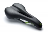 BikeFun Nyereg BF Cortina fekete zöld