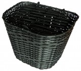 BikeTrade Fekete műanyag első kosár