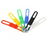 BikeTrade Szilikon fekete rögzítőpánt